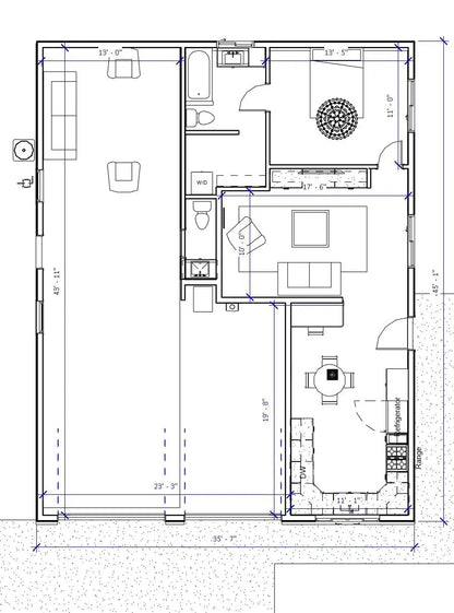 ADU floor plan