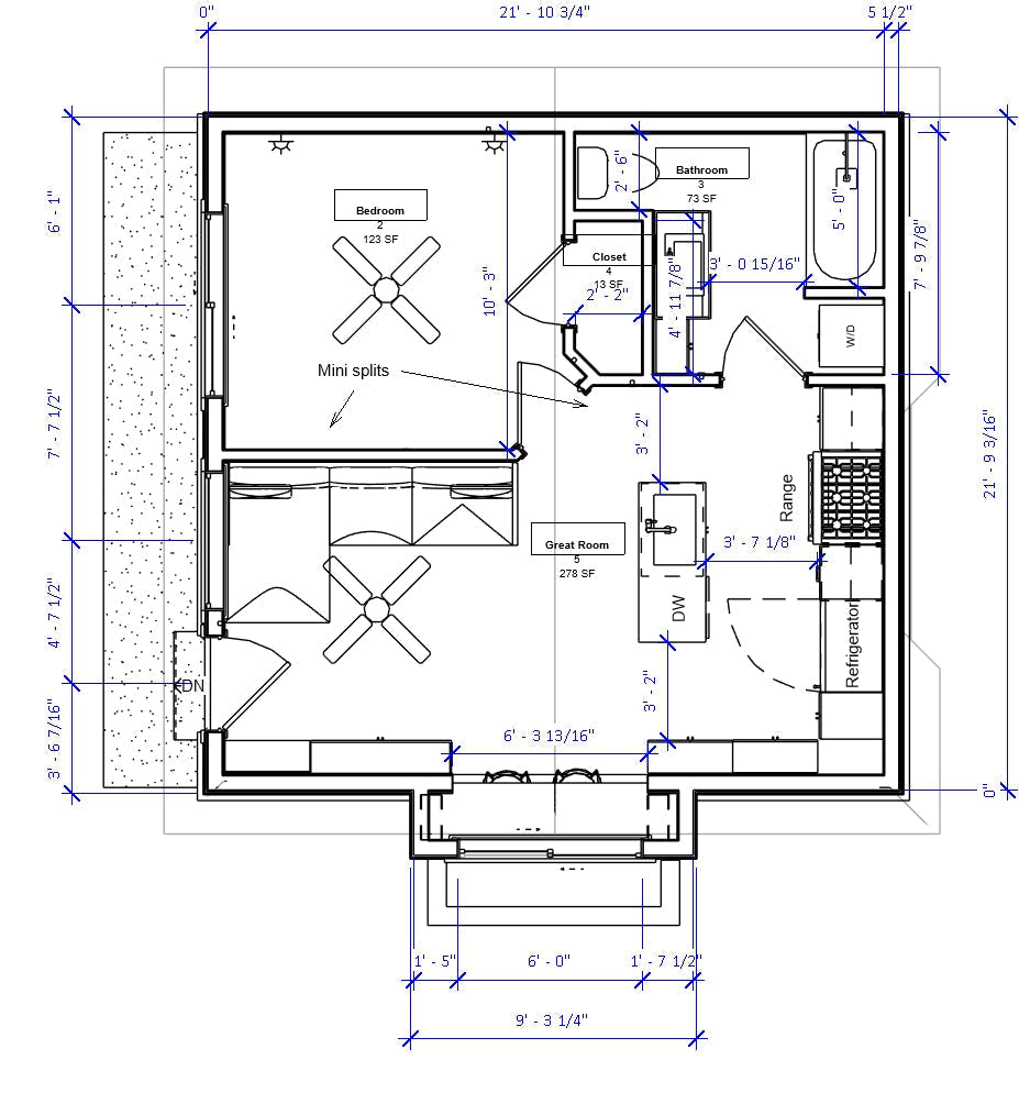 House floor plan. Designed by Authentic Homes, custom home builder in Utah.