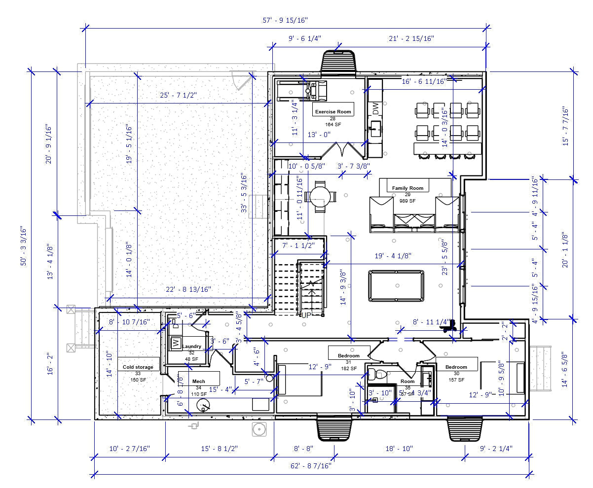 French house plan. Designed by Authentic Homes, custom home builder in Utah.