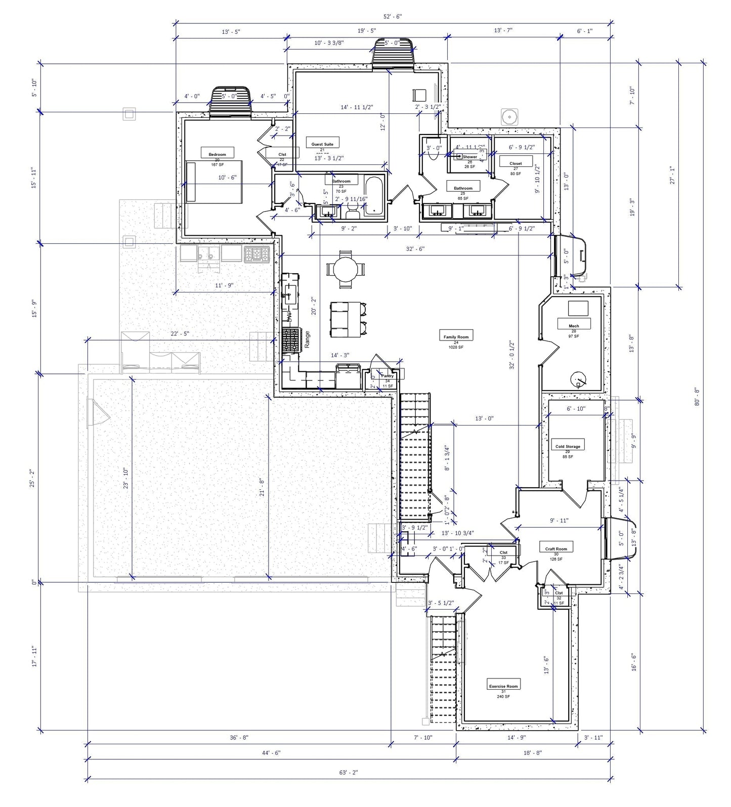 Craftsman house plan. Designed by Authentic Homes, custom home builder in Utah.