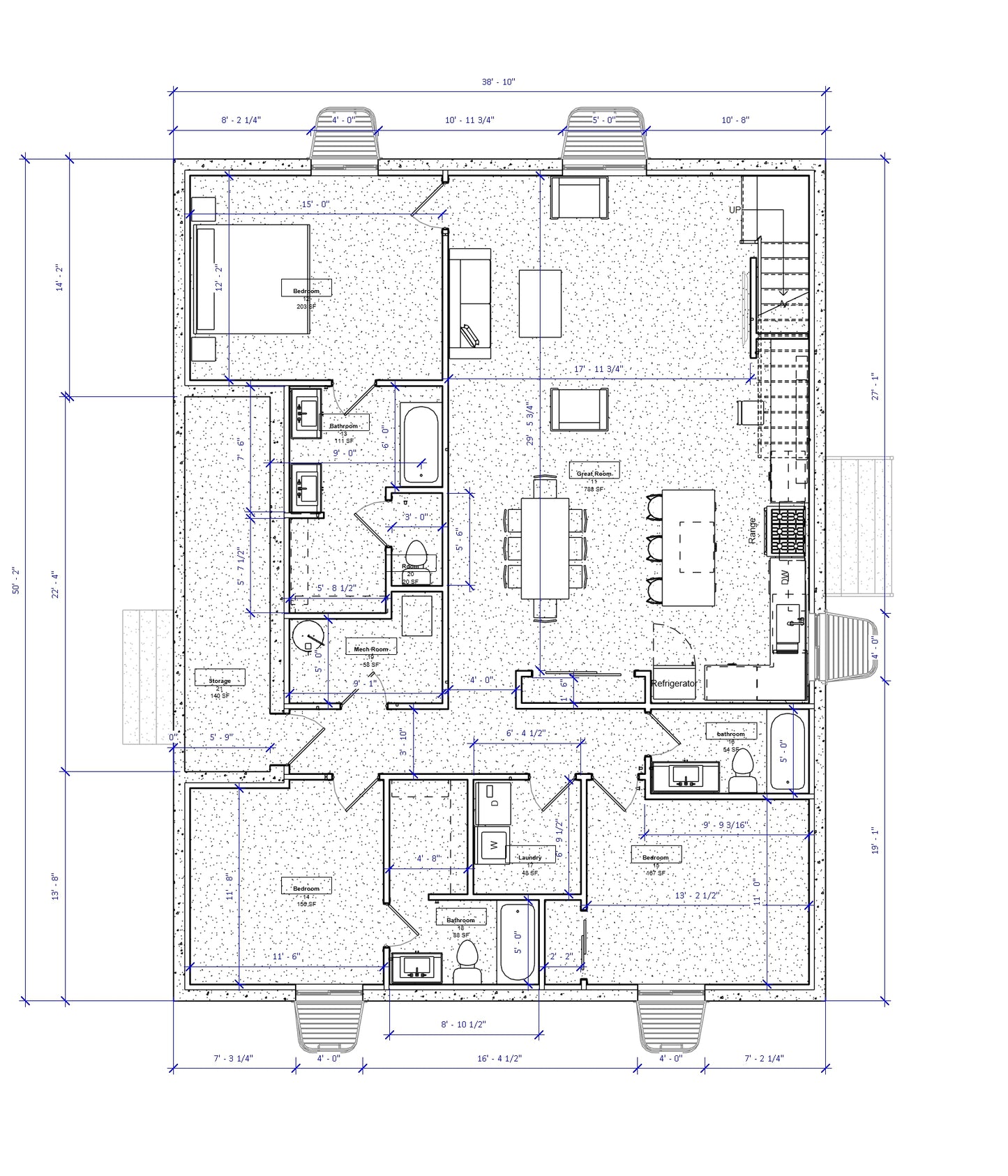 No.20 Short Term Rental or Duplex w/Fireplace