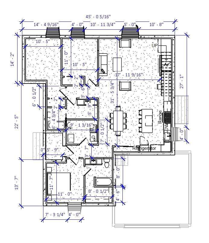 Basement or lower level floor plan with spacious rooms and staircase
