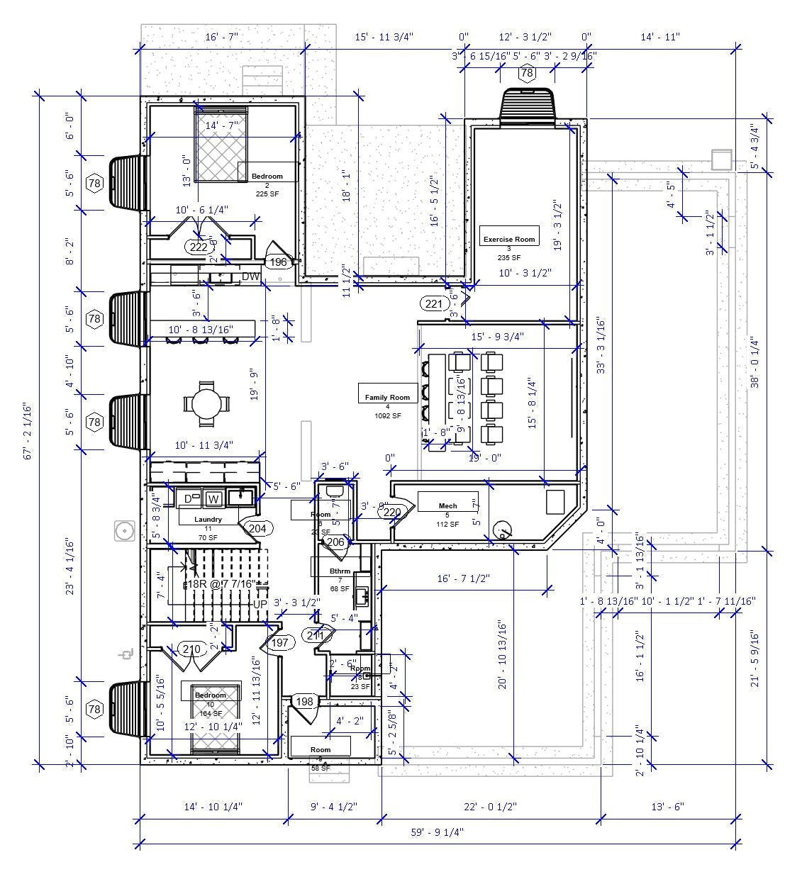 House floor plan. Designed by Authentic Homes, custom home builder in Utah.