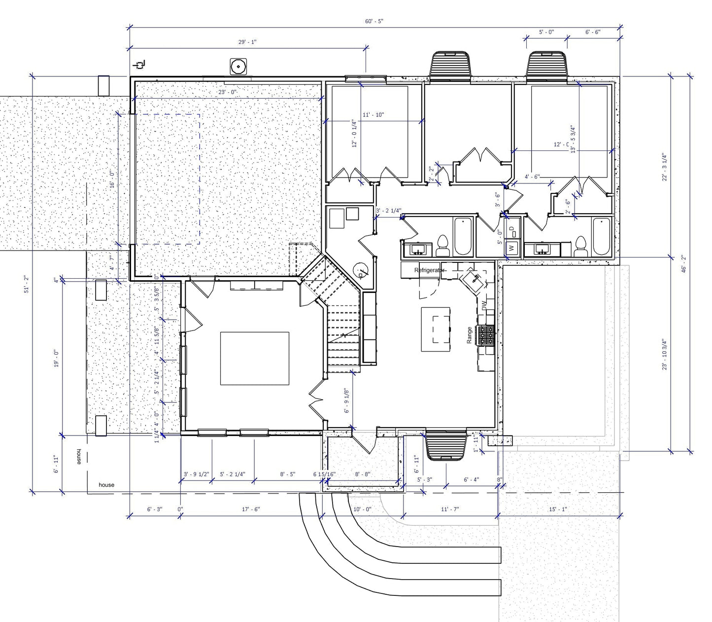 Mediteranean floor plan. Designed by Authentic Homes, custom home builder in Utah.