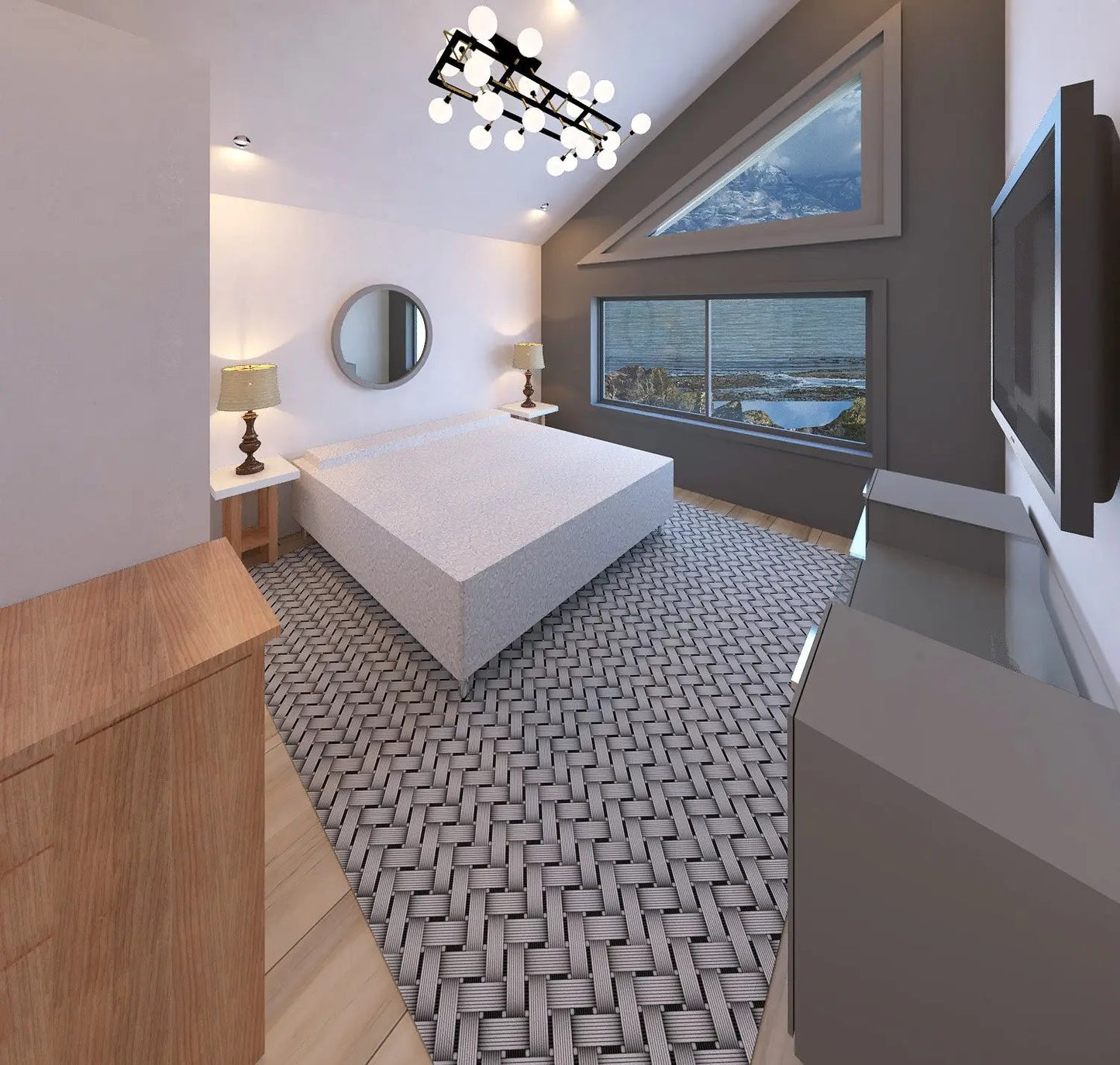 modern bedroom