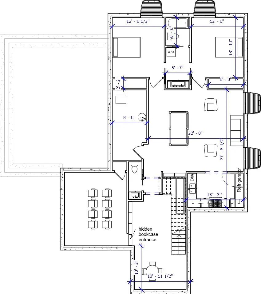 basement floor plan