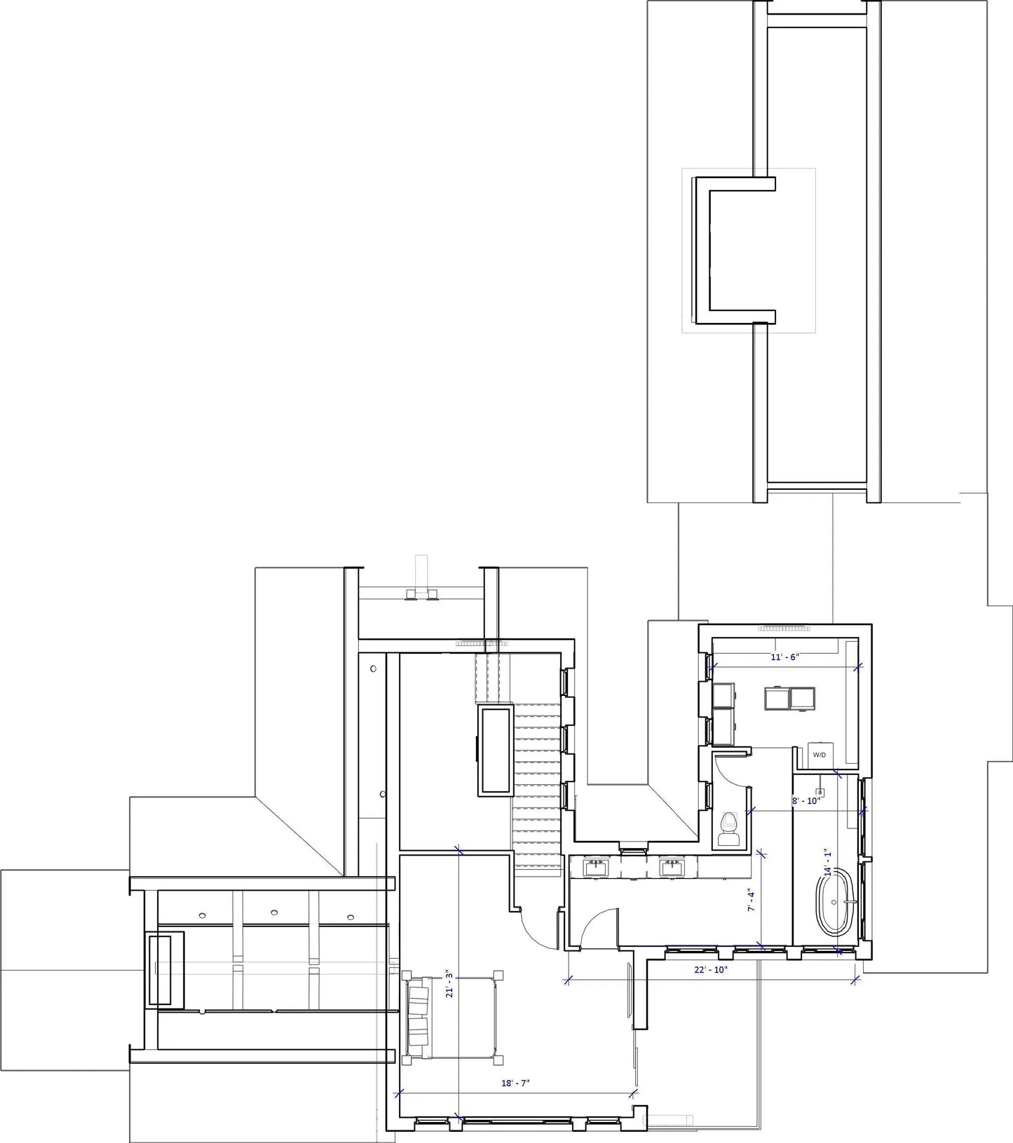 a drawing of a floor plan of a house