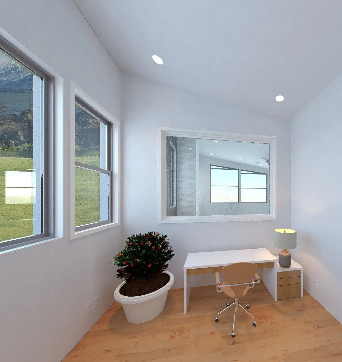 office with vault
