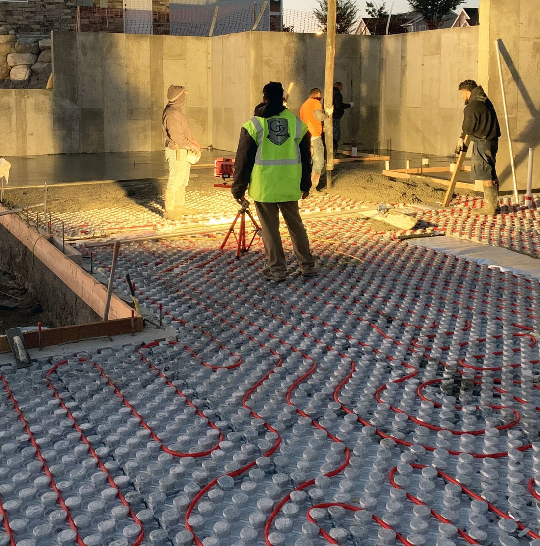 Benefits of In-Floor Pipe Radiant Heating