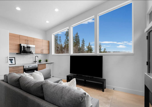 300 ft.²  ADU designed and built by Authentic Homes in Parke city Utah