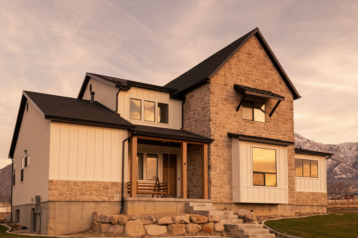 No.11 Farmhouse house plan Salem, Utah