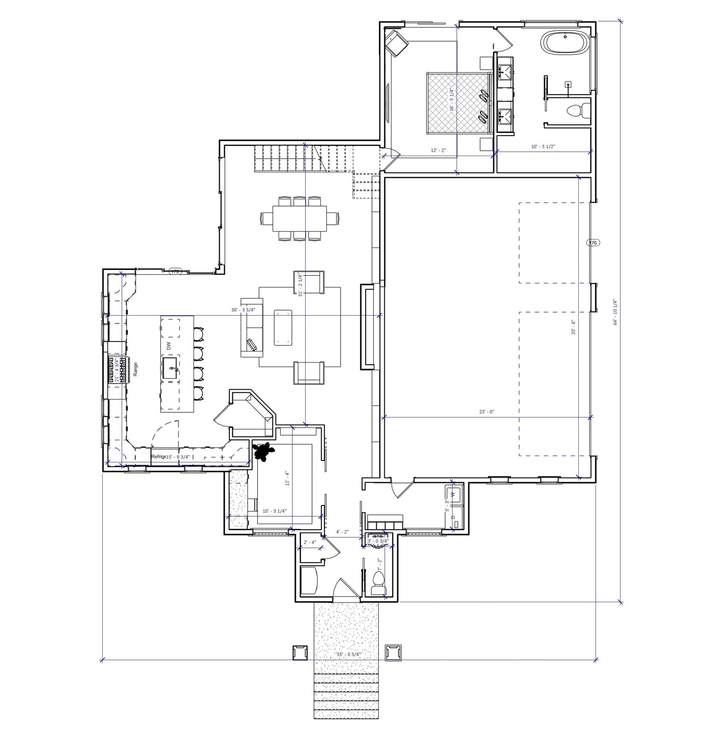 No.1 Barndiminium house plan Light Filled Kitchen
