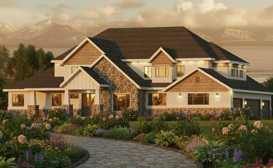 No.4 Craftsman house plan Mapleton, UT