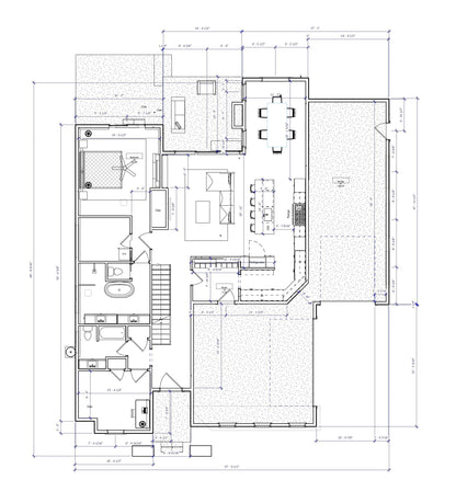 No.5 Cape Cod house plan RV Garage