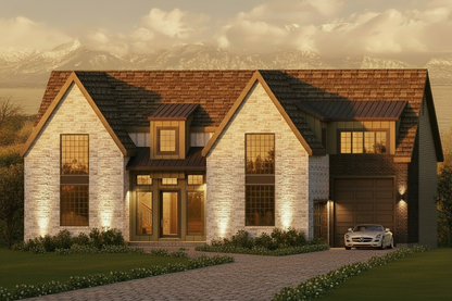 No.16 European house plan Large Island