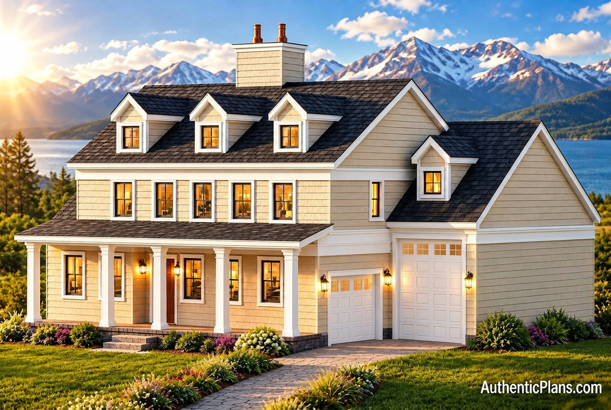No.26 Farmhouse plan RV Garage
