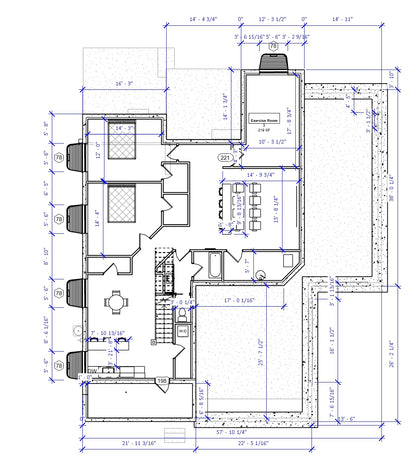 No.26 Farmhouse plan RV Garage
