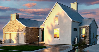 Irish vernacular house, House Plans and custom building by Authentic Homes in Utah