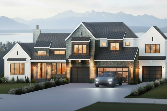No.4 Modern house plan Herriman, UT 3 Garages