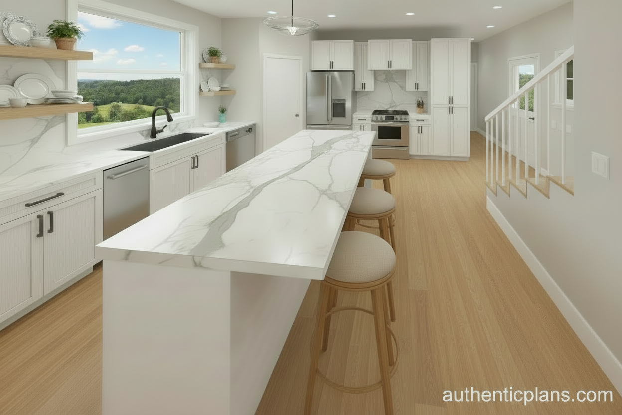 No.4 Cottage house plan Loft
