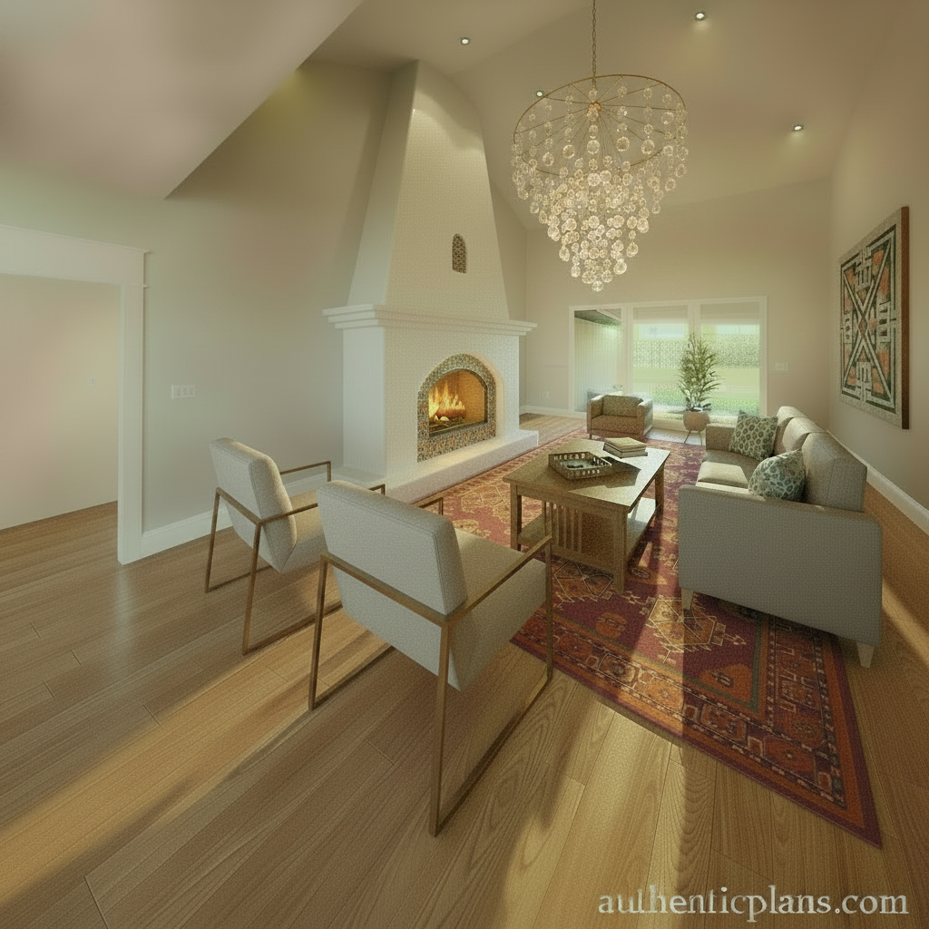 No.3 Mediterranean house plan with Dormers