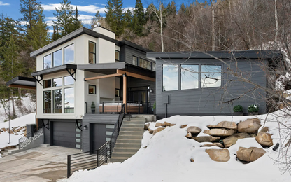 No.13 Modern house plan built in Park City Utah