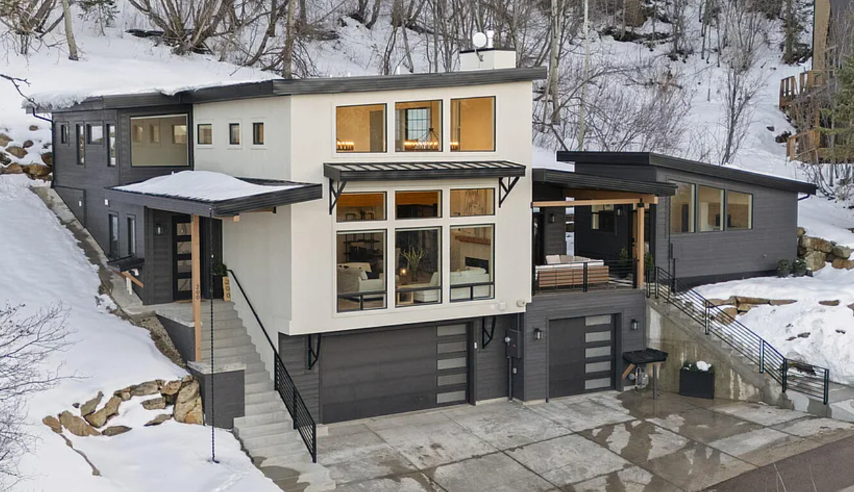No.13 Modern house plan built in Park City Utah