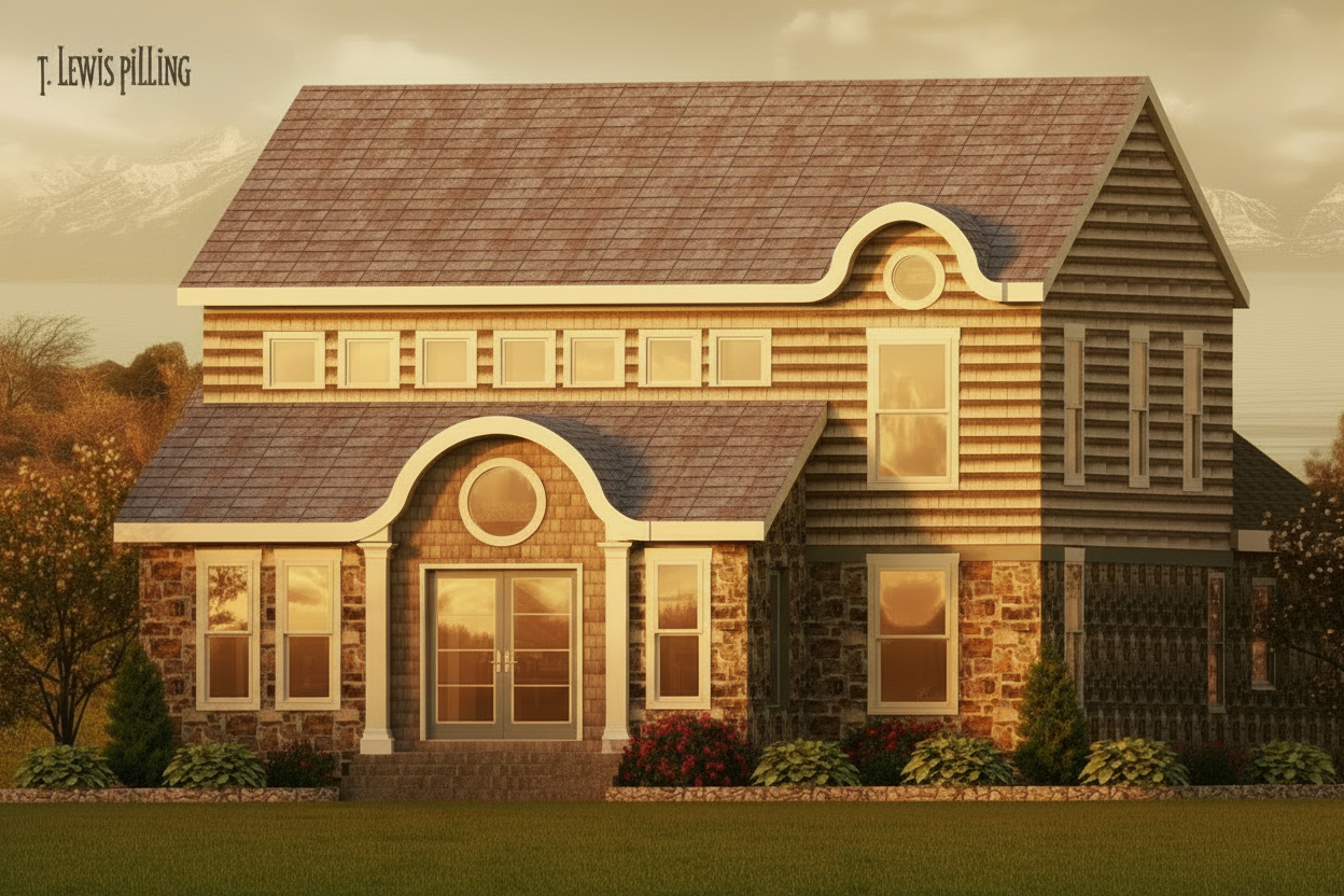 No.3 Shingle house plan Butler's Pantry