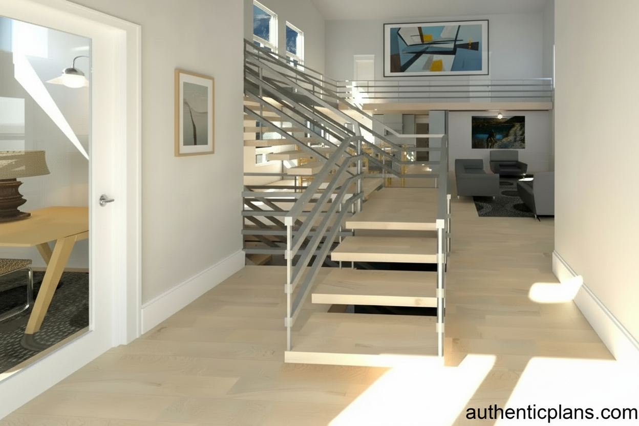 No.3 Shingle house plan Butler's Pantry