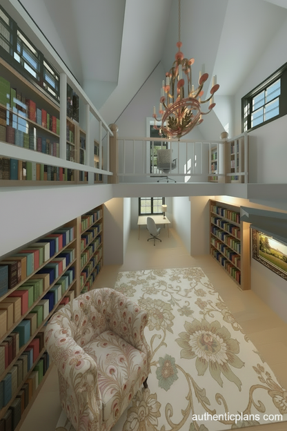 No.3 Victorian house plan Circular Staircase