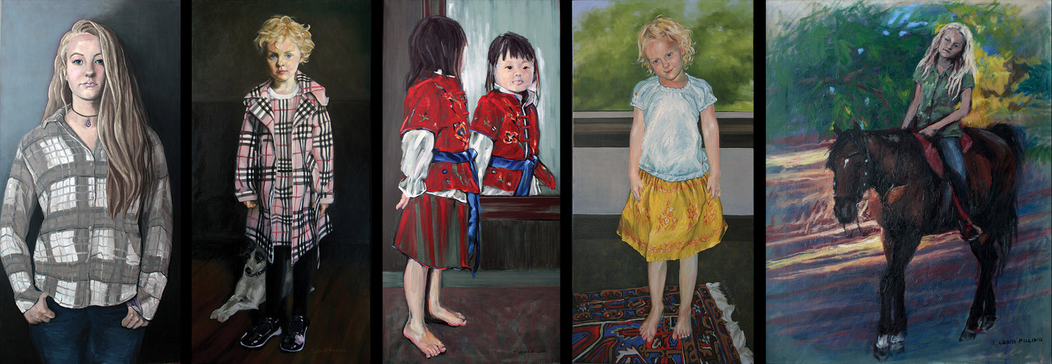 Tanya Pilling, designer/drafter at Authentic Homes in Utah. Architectural designer and portrait artist