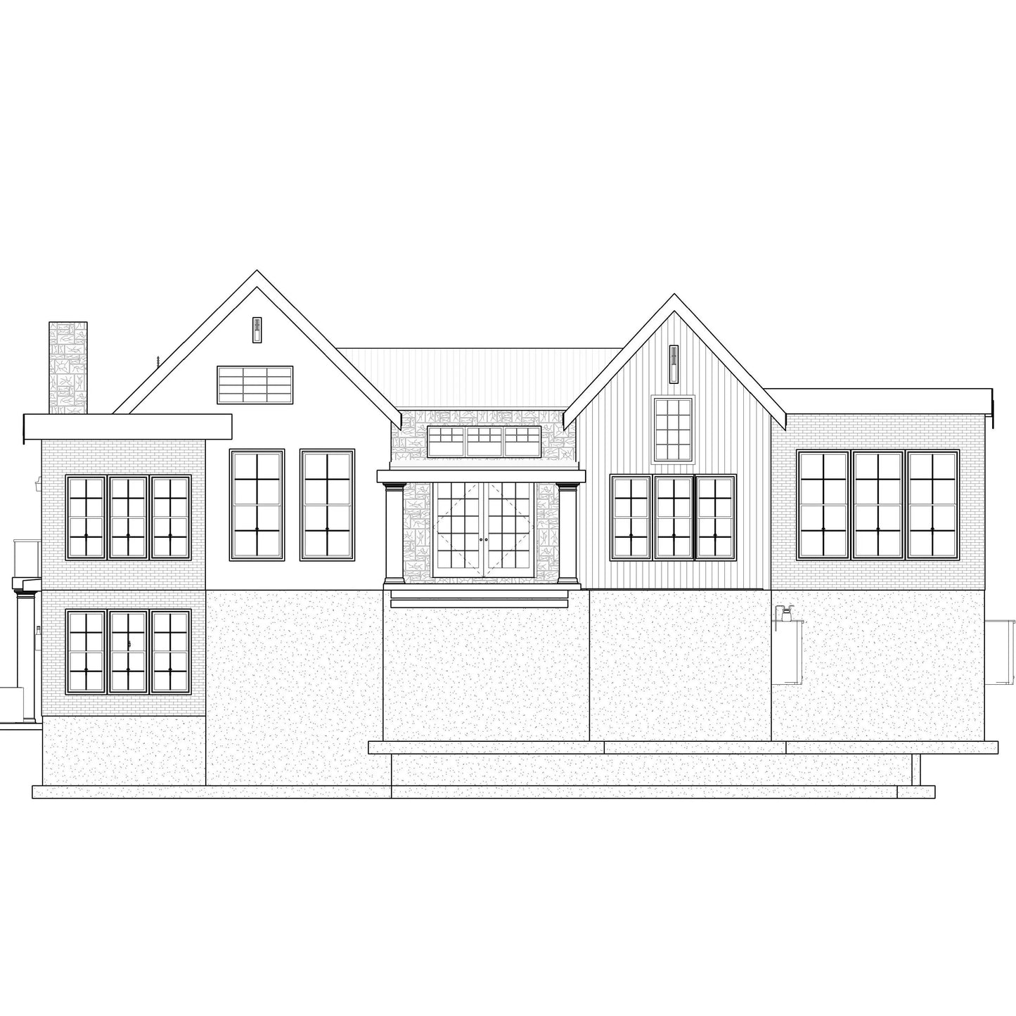 elevation of house plan