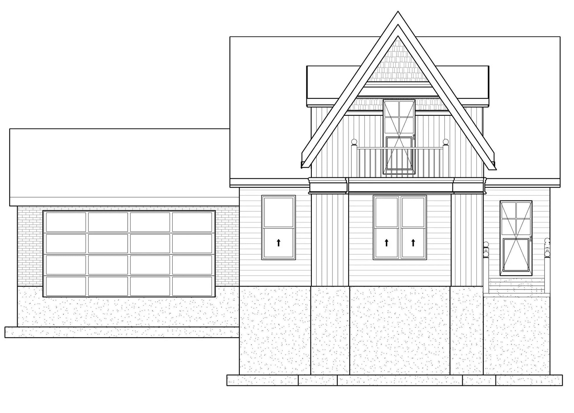 VICTORIAN House Plan Elevation by Authentic Homes in Utah